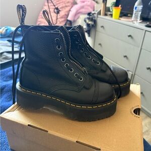 Dr. Martens Black Lace Up Boots